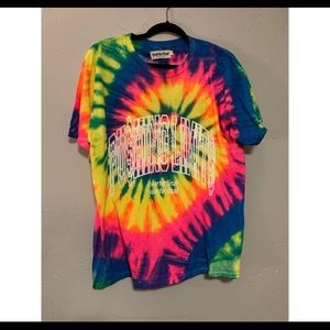 Qtfl tie dye tee